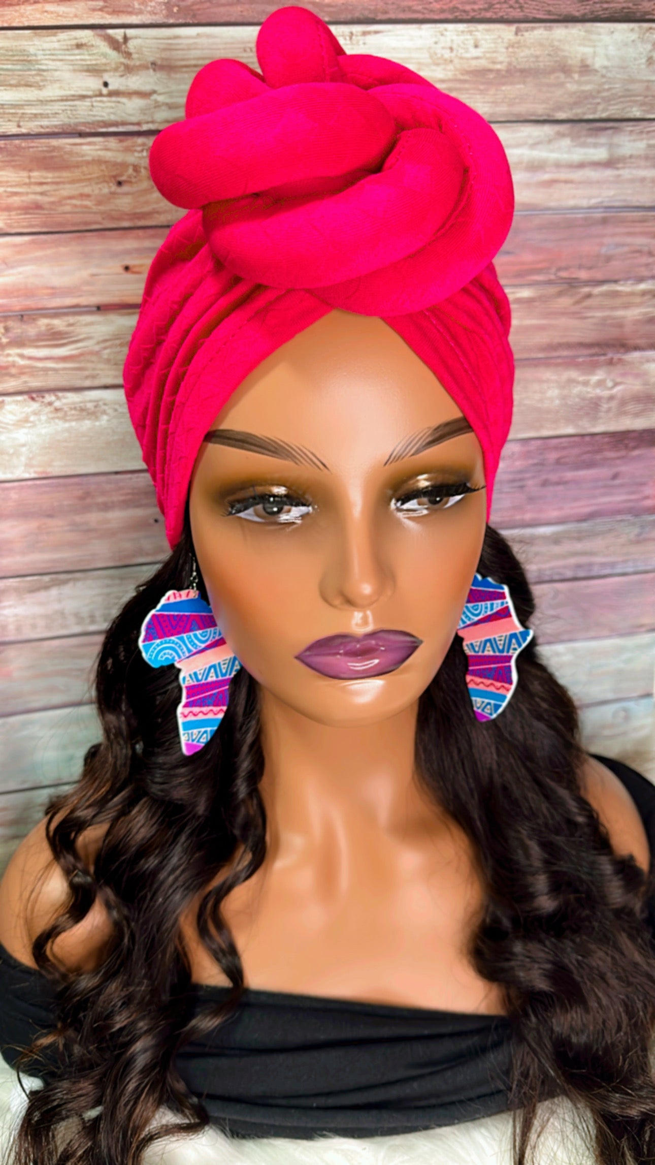 Prewrapped Turban Pink - Myparadisejewelsboutique